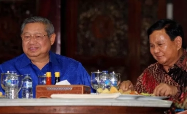 Kenang Masa jadi Tentara Bareng SBY, Tidur di Paviliun sama, Prabowo: Kalau Mau jadi Presiden Tidur di Situ