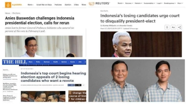 5 Media Asing Sorot Sidang Sengketa Pilpres 2024: 2 Kubu yang Kalah Tuntut Pemilihan Ulang