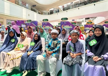 Semarak! Puluhan Dai Cilik Beraksi di Festival Ramadan Pegadaian 2024