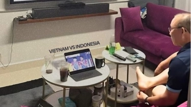Park Hang-seo Diam-diam Saksikan Kekalahan Telak Vietnam dari Indonesia