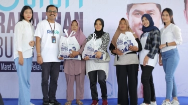 Dukung Program Safari Ramadhan BUMN 2024, PT PNM Bagi-bagi 1.000 Paket Sembako Murah di Lampung