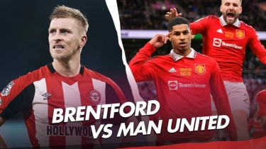 Sudah Mulai! Link Live Streaming Brentford vs Manchester United Pukul 03.00 WIB