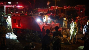Gudang Peluru Kodam Jaya Meledak, Begini Cara Kerja Robot Pemadam Kebakaran Bekerja