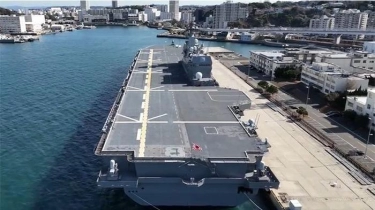 Drone China Diduga Berhasil Mata-matai Kapal Perusak Jepang Izumo