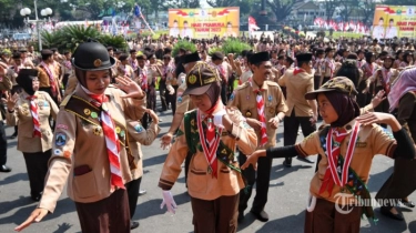 Kemendikbudristek: Pramuka Masih Wajib Disediakan Sekolah, Keikutsertaannya Sukarela