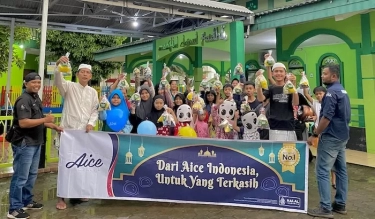 Gandeng GP Ansor, Aice Bagikan Jutaan Es Krim ke 5.000 Masjid di Seluruh Indonesia