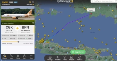 Pemudik Harus Tahu! Ini Cara Menggunakan Flightradar24 untuk Mengecek Perjalanan Pesawat
