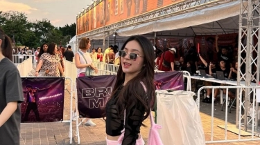 6 Potret Artis Nonton Konser Bruno Mars di Thailand, Ada Eca Aura hingga Aaliyah Massaid