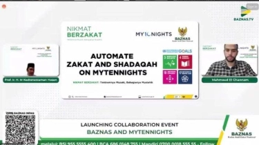 Kolaborasi BAZNAS Bersama MyTenNights, Permudah Umat Islam Tunaikan Zakat & Sedekah Secara Dariring