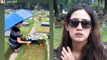 Tamara Tyasmara Ziarah ke Makam Dante, Doanya Bikin Haru