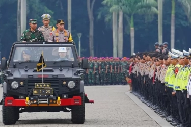 Operasi Ketupat 2024, TNI Kerahkan 67 Ribu Prajurit hingga Sejumlah Alutsista