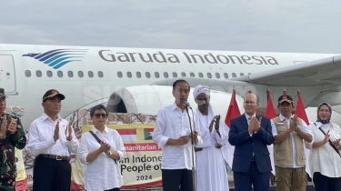 Lepas Bantuan Kemanusiaan Ke Mesir Dan Sudan, Jokowi Harap Perang Segera Dihentikan