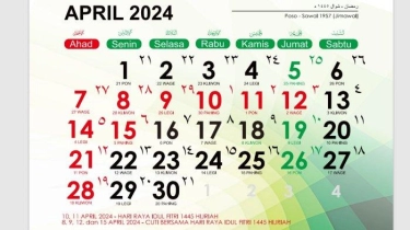 Daftar Hari Besar Nasional dan Internasional April 2024