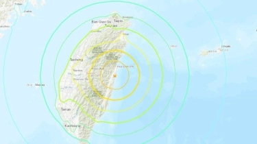 Gempa Bumi 7,4 SR Guncang Taiwan, Peringatan Tsunami Dikeluarkan