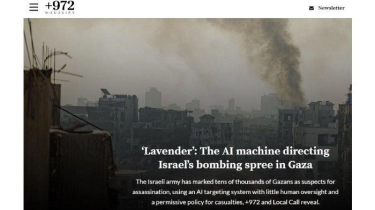 +972 Magazine: Israel Pakai AI Buat Tentutan Target Pengeboman di Gaza