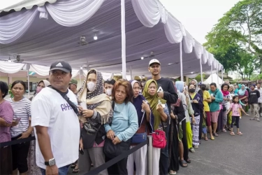 Jelang Idul Fitri, PalmCo Pasok 35 Ton Sembako Pasar Murah
