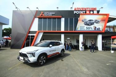 Mengintip Posko Mudik Mitsubishi yang Usung Tema Petualangan, Bisa Test Drive XForce Juga