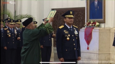 Presiden Jokowi Resmi Lantik Tonny Harjono jadi KSAU