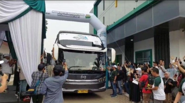 H-5 Idul Fitri PT Pegadaian Berangkatkan 1.100 Pemudik, Gratis Pakai 25 Armada Bus
