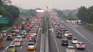 Lalu Lintas Mulai Padat, 1,3 Juta Kendaraan Sudah Tinggalkan Jakarta Via Tol
