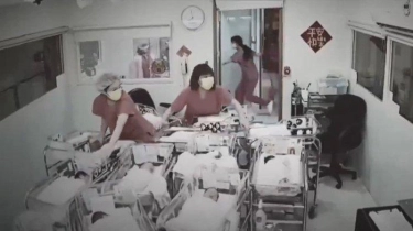 Momen Perawat di RS Sigap Lindungi Bayi-Bayi saat Gempa Guncang Taiwan