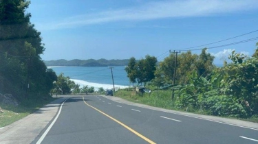 Mudik Lewat Jalur Lintas Selatan Pacitan ke Tulungagung Disuguhi Indahnya Panorama Pantai