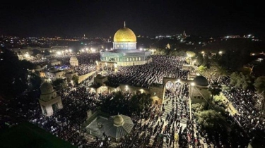 Zionis Tangkap 16 Jemaah Masjid Al-Aqsa saat Malam Lailatul Qadar