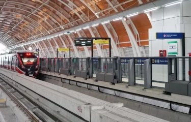 LRT Jabodebek Tetap Layani Masyarakat Selama Libur Lebaran, ini Jadwalnya