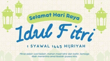 50 Ucapan Selamat Hari Raya Idul Fitri 2024 dalam Bahasa Inggris, Lengkap dengan Artinya