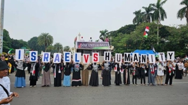 Dihadiri Din Syamsuddin dan HNW, Ratusan Muslim Tanda Tangan Dukungan Untuk Palestina di Kain Kafan