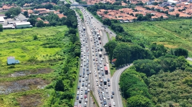 Lalu Lintas Masih Tinggi, One Way di KM 72-414 Tetap Dilanjutkan