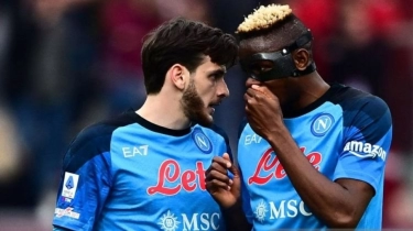 Hasil Liga Italia: Drama Enam Gol Warnai Kemenangan Napoli atas Monza