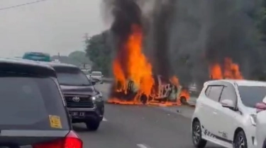 Bus Ini Nyaris Ikut Celaka, Aksi Sopirnya Dapat Pujian