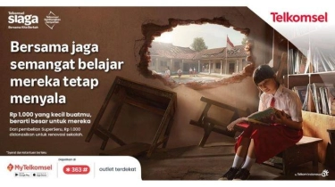 Dukung Pendidikan Anak Indonesia, Telkomsel Ajak Masyarakat Ikut Donasi Super Seru