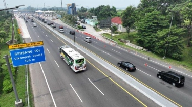 Masih Puncak Arus Mudik, One Way dari KM 72 Tol Cipali Hingga KM 414 Tol Kalikangkung Diperpanjang