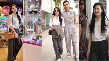 Outfit Sandra Dewi Saat di Kejagung Tak Baru, Baju dan Celananya Pernah Dipakai Bareng Harvey Moeis