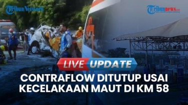 VIDEO Kondisi Tol Cikampek Usai Kecelakaan Maut di KM 58: Contraflow Dihentikan Sementara
