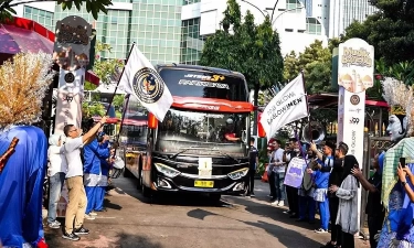 Mudik Gratis Kemenparekraf dan MsGlow, Berangkatkan 500 Peserta ke Jawa Tengah dan Jawa Timur
