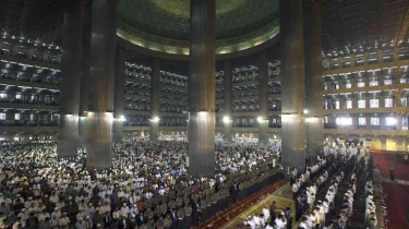 260 Ribu Jemaah Diprediksi Salat Idul Fitri di Masjid Istiqlal, Begini Persiapan Pengelola