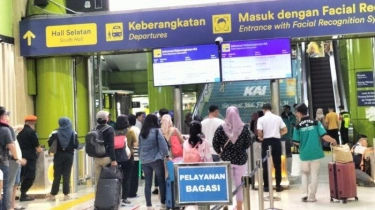 Total 44 Ribu Penumpang Kereta Berangkat dari Daop 1 Jakarta pada H-1 Lebaran