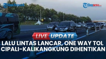 VIDEO One Way Berakhir, Arus Tol Cipali Hingga Tol Kalikangkung Kembali Normal Dua Arah