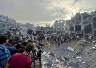 Suasana Idul Fitri di Palestina Penuh Kegetiran dan Ketakutan Akibat Serangan Israel