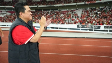 Ranking FIFA Timnas Indonesia Naik Drastis, Erick Thohir: Belum 100