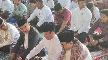 Jusuf Kalla Hingga Jimly Asshiddiqie Salat Idulfitri di Masjid Al Azhar