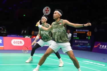 Fajar/Rian Nantikan Duel Lawan Liang Wei Keng/Wang Chang di Perempat Final BAC 2024