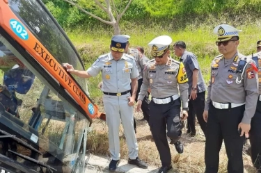 Jasa Raharja Jamin Korban Kecelakaan Bus Rosalia Indah Dapat Santunan