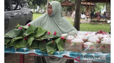 3 Hari Bisnis, Penjual Bunga Tabur di Aceh Besar Raup Cuan Lebaran 2024