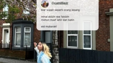 Usai Lepas Hijab Putri Ridwan Kamil Pamer Rambut Pirang Saat Lebaran, Disindir Netizen: Jamet