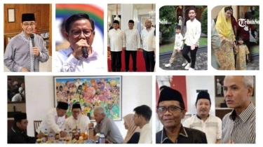 Anies Lebaran di DKI, Prabowo-Gibran Jakarta-Solo, Ganjar-Mahfud di Sleman, Kemana Cak Imin?