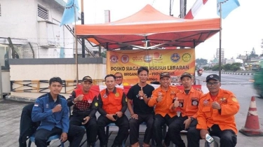 Brigade Tanggap Bencana KSPSI Ikut Siagakan Posko Mudik di Beberapa Lokasi 